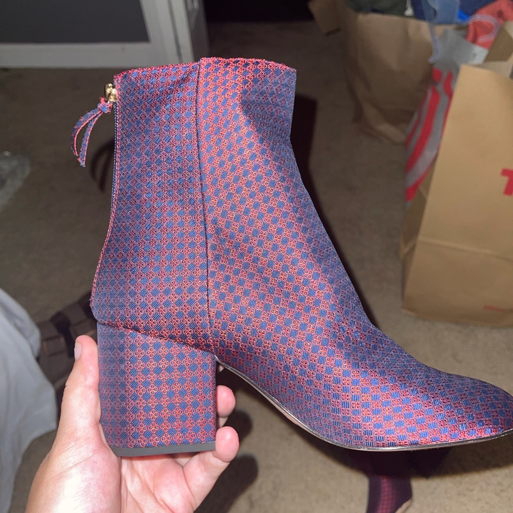 J. Crew Pointed Toe Houndstooth Sadie Booth